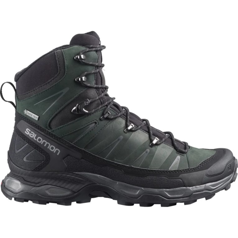 Salomon X Ultra Trek GTX Turisticka Obuv Panske Tmavo Zelene Čierne | SK 0RNWHI